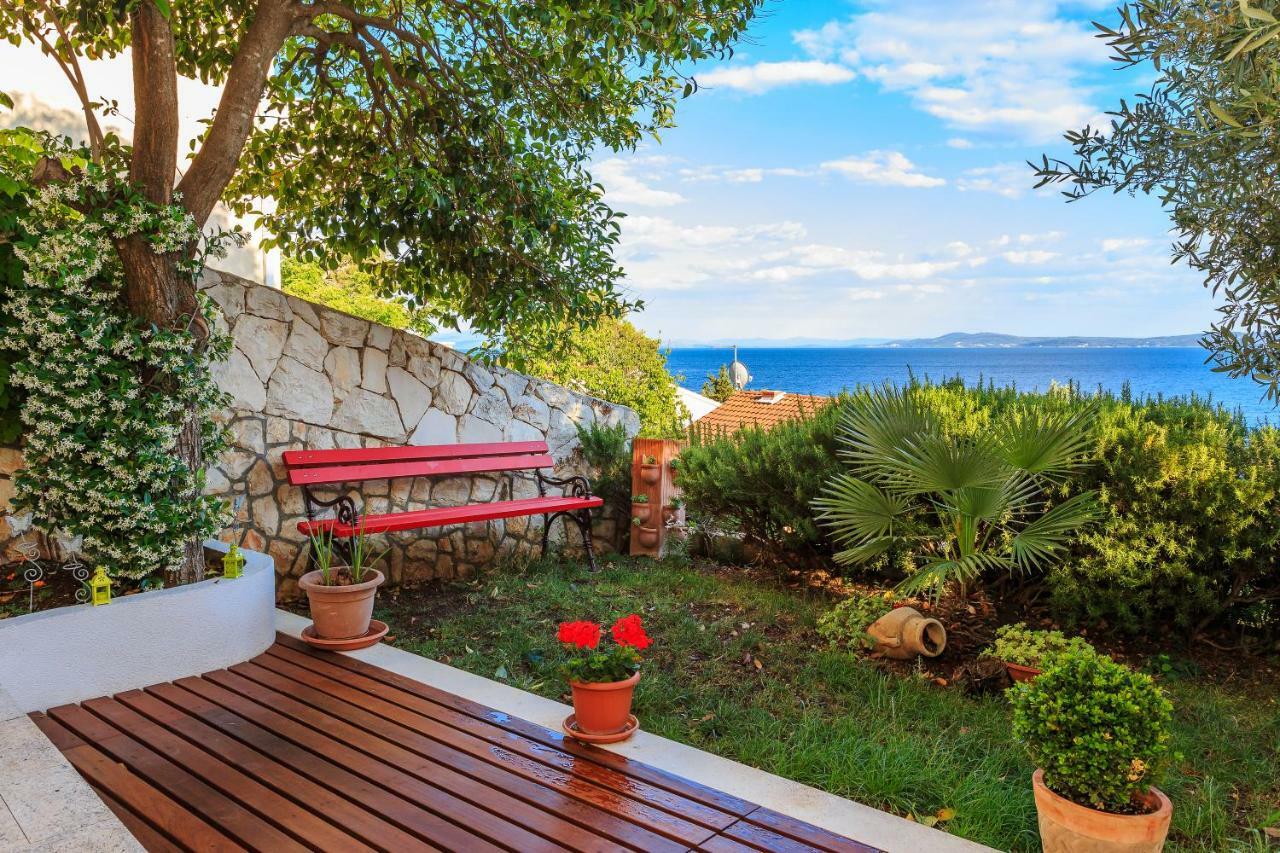 Holiday Home Lola, Sea On A Palm! Heated Pool Trogir Zewnętrze zdjęcie